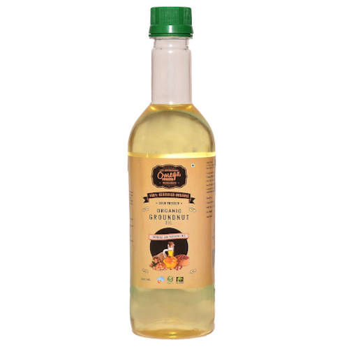 Organic Cold Pressed Groundnut oil 